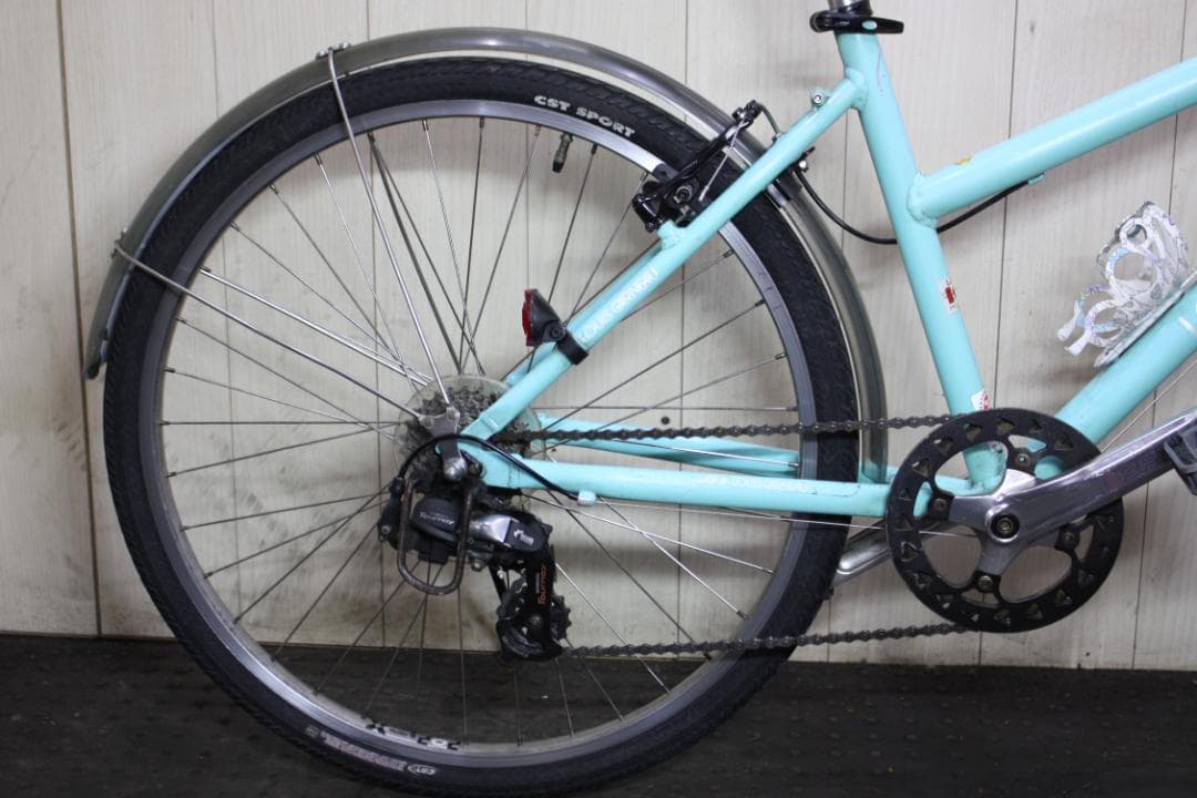 N*a様 ルイガノ LGS-TR2 26型 アルミ シマノ7速 420mm クロ