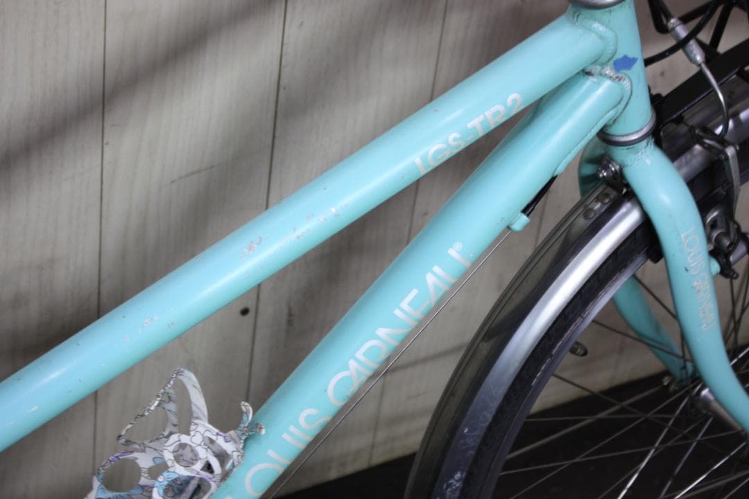 N*a様 ルイガノ LGS-TR2 26型 アルミ シマノ7速 420mm クロ