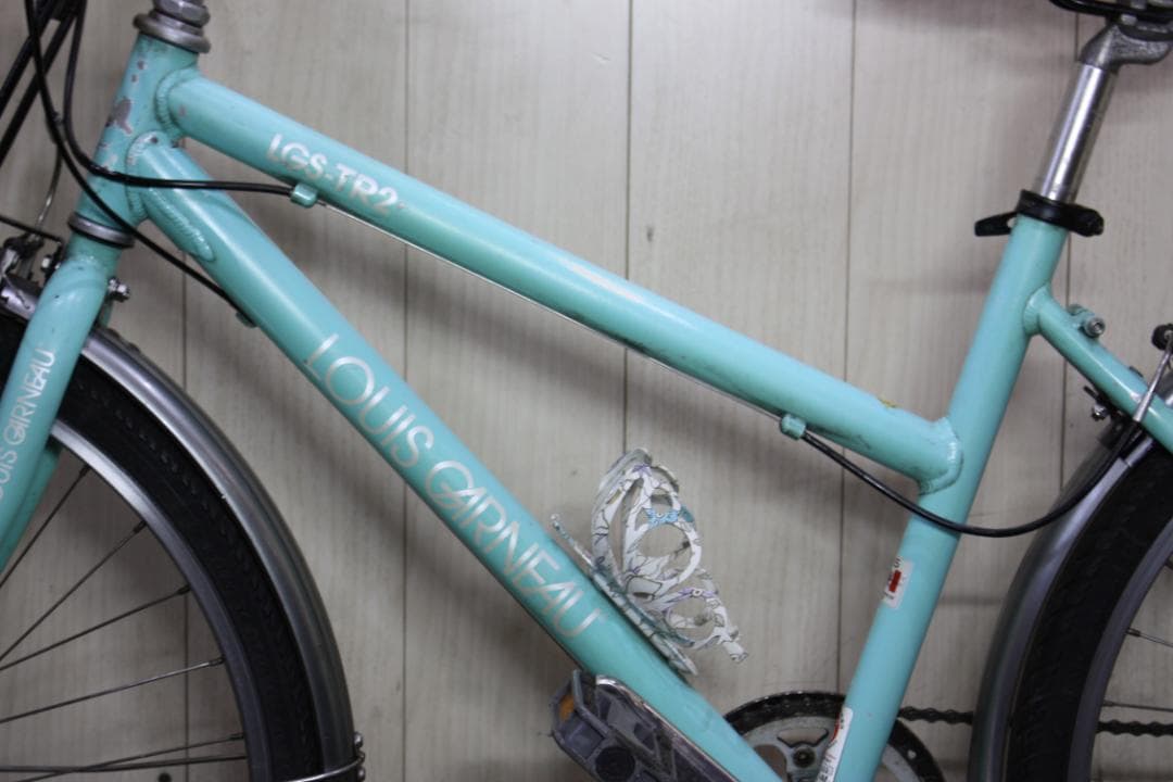 N*a様 ルイガノ LGS-TR2 26型 アルミ シマノ7速 420mm クロ