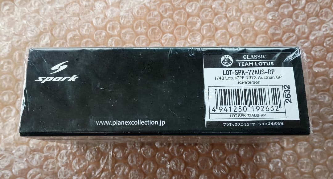 1/43 ロータス　オーストリアGP　ロニー・ピーターソン　ミニカー　新品未使用