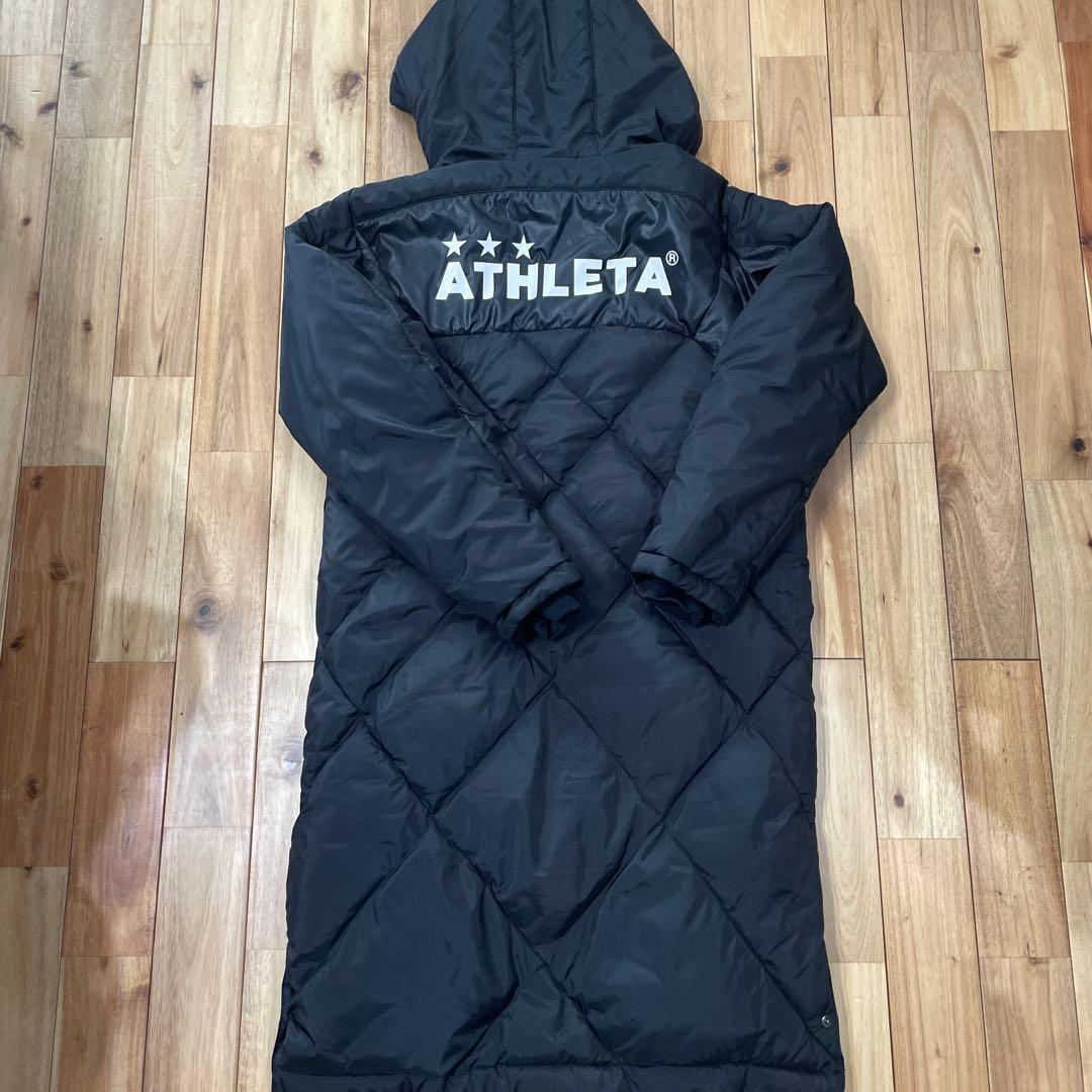 ATHLETA ベンチコート ブラック 160センチ