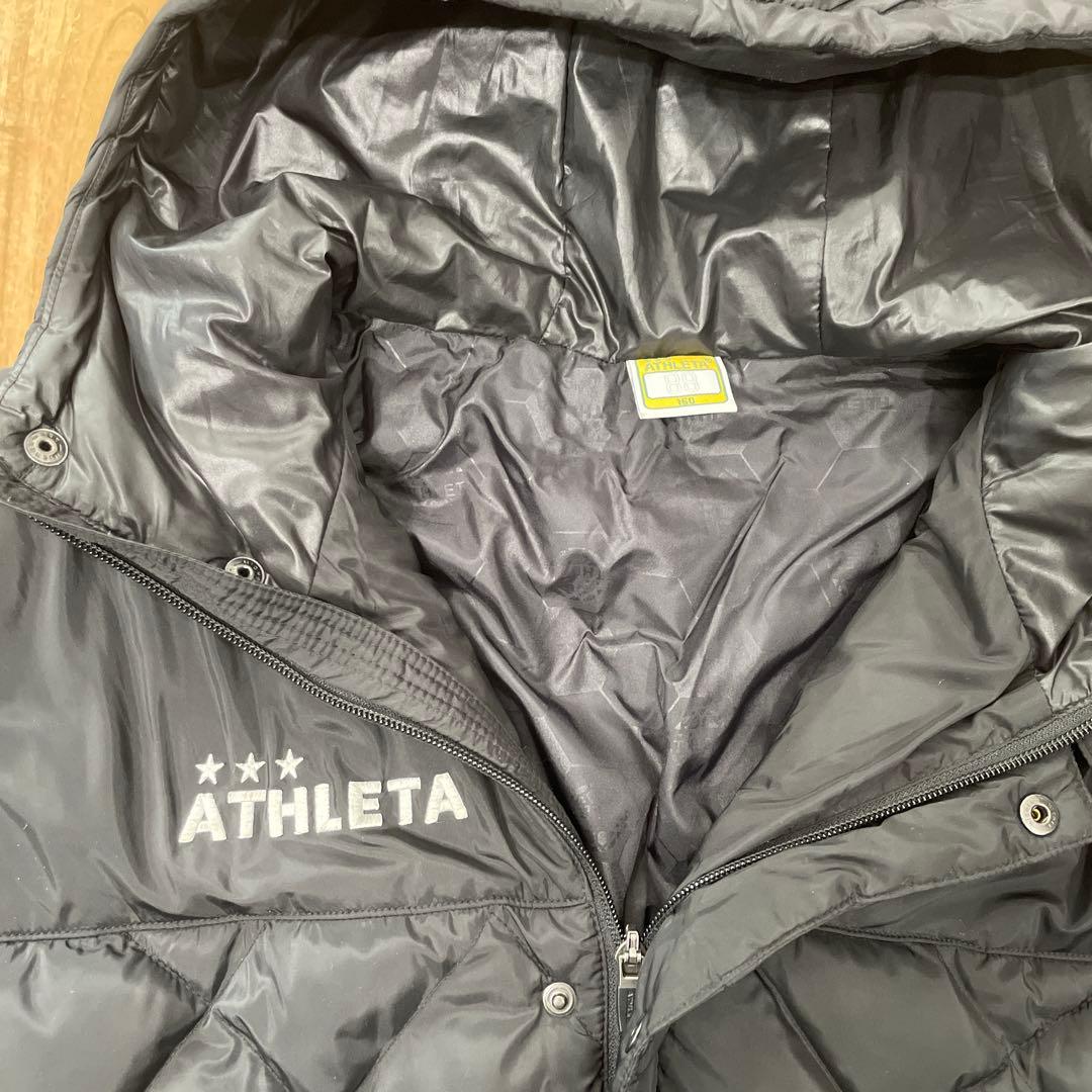 ATHLETA ベンチコート ブラック 160センチ