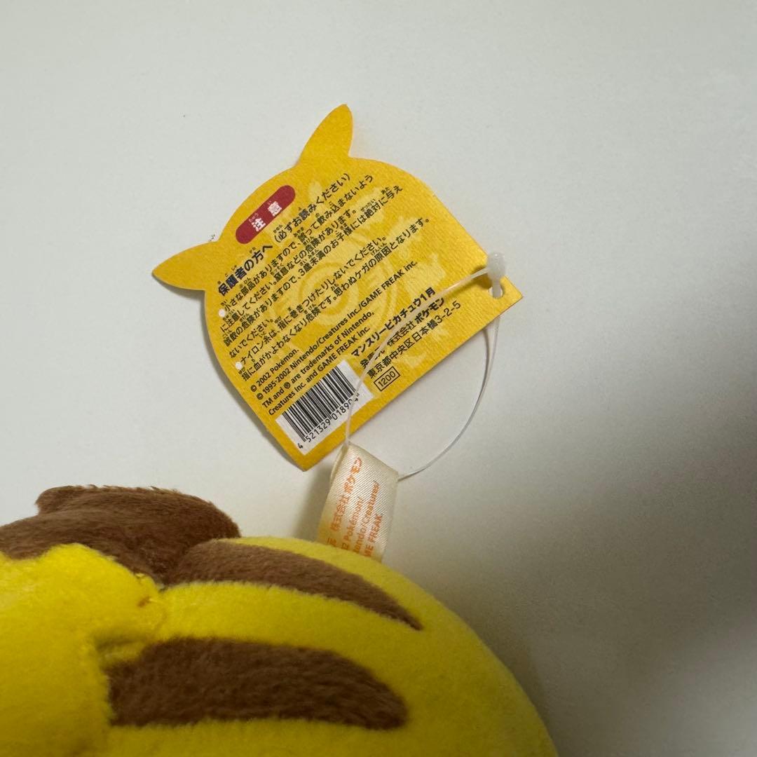 ポケモンセンター マンスリーピカチュウ 2002年1月ぬいぐるみ