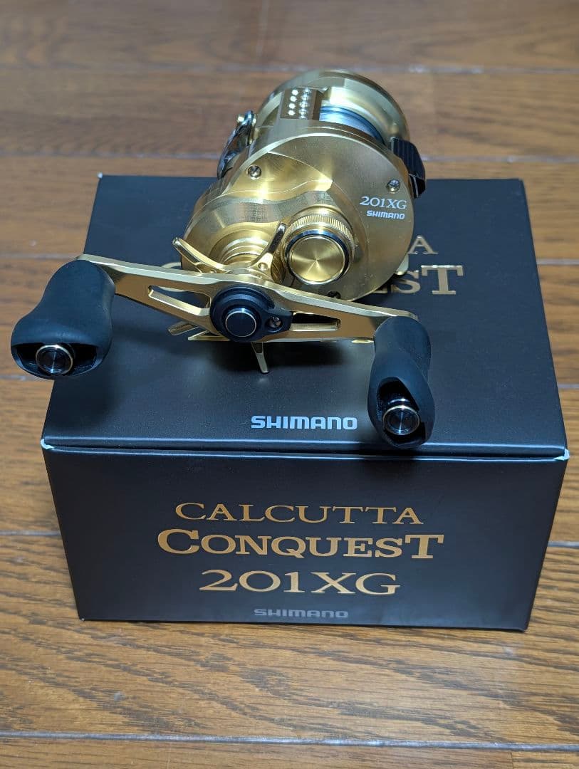 【美品】シマノ 22 カルカッタコンクエスト 201XG 左ハンドル 2022