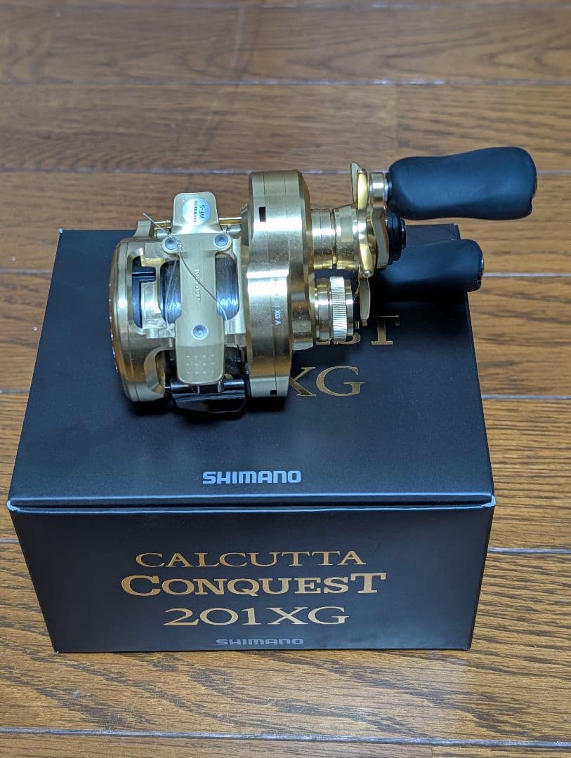 【美品】シマノ 22 カルカッタコンクエスト 201XG 左ハンドル 2022