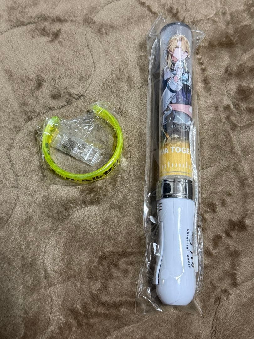 鳴潮 ライブ入場特典 ペンライト&バングル リューク・ヘルセン