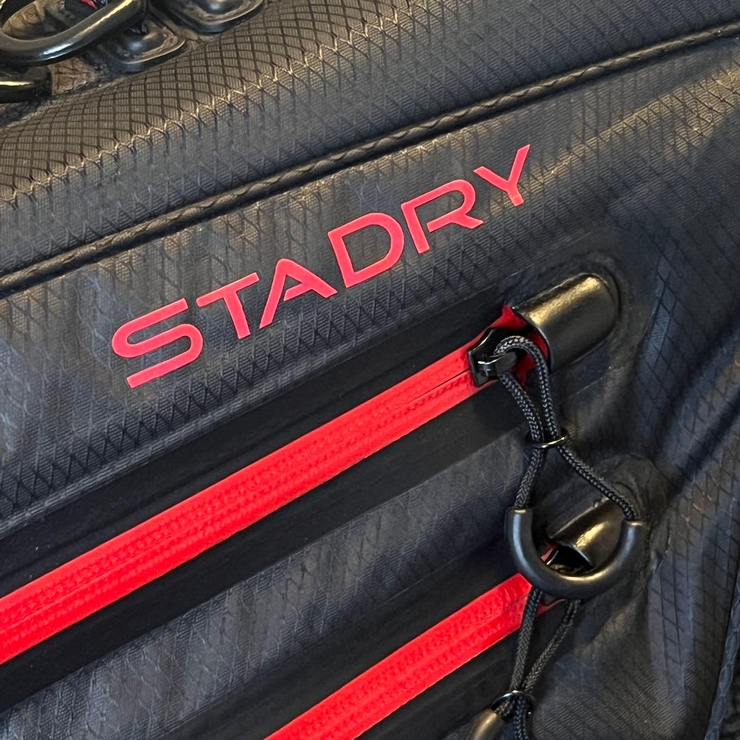 タイトリスト STADRY スタンドバッグ 黒赤 防水タイプ