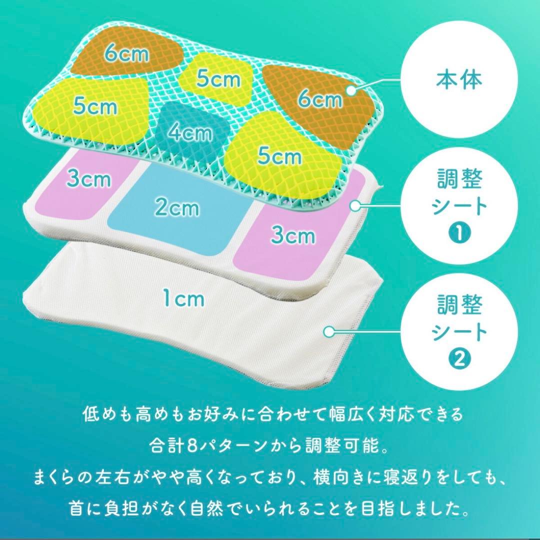 【新品同様】篠原化学　ぷるぷるぷるエアーまくら/試しに頭を乗せただけの使用