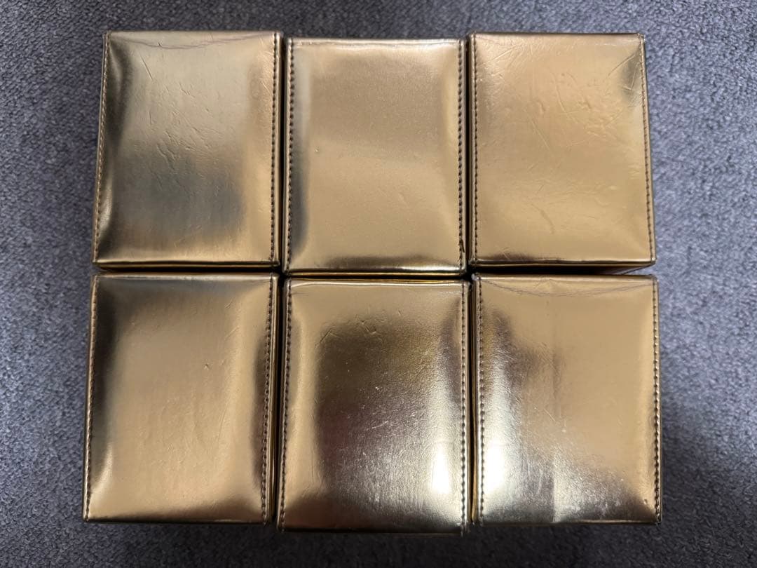 MTG 金デッキケース　　非常に珍しい、過去のキャンペーン 6個