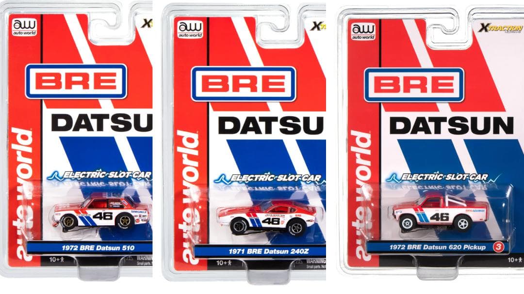 BRE DATSUN 3台セット☆RED☆510/240/620☆ダットサン