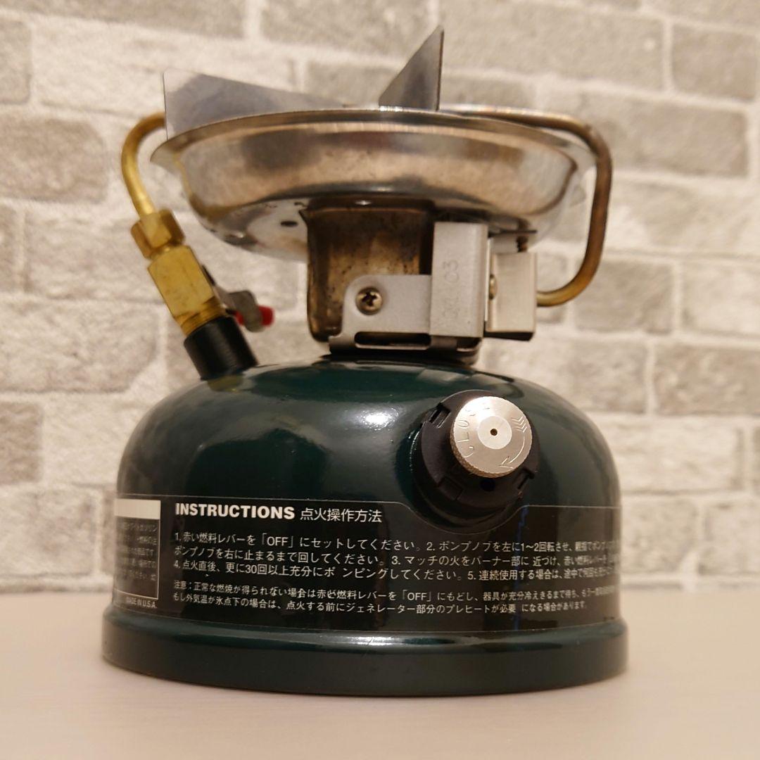 Coleman コールマン 508A ホワイトガソリン用 シングルバーナー