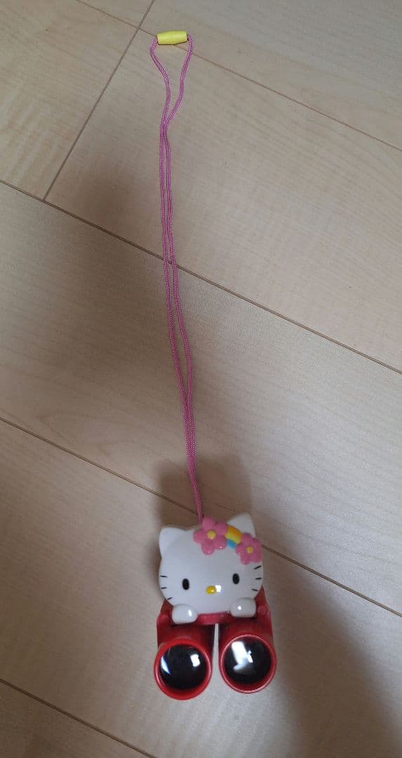 平成　レトロ　サンリオ　キティ　双眼鏡
