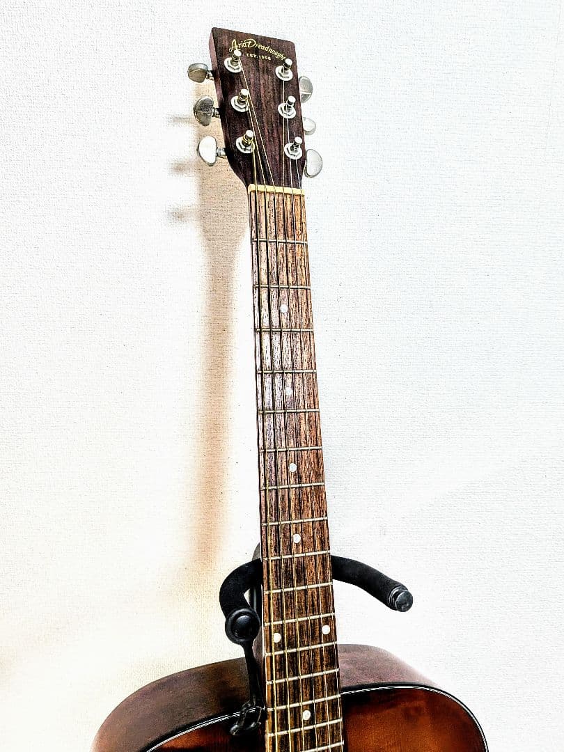 アコースティック　ギター　Aria AF-280 BS　ドレッドノートトップ単板