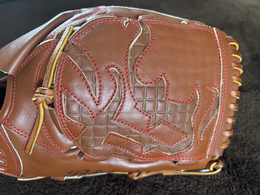 Mizuno Professional 軟式グローブ、型崩れ防止バンド、袋