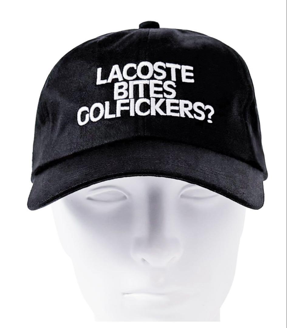 メンズウェア LACOSTE x Golfickers \"Cap\" -Black-
