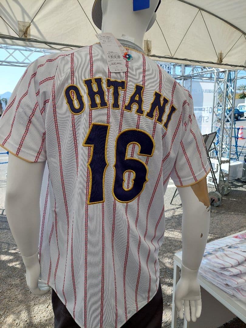 大谷翔平　侍JAPAN2026年WBCユニフォーム背番号 16番 Lサイズ