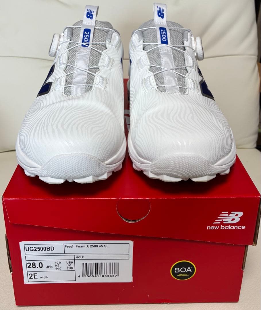 New BalanceゴルフシューズBOAフィットシステム2026年モデル