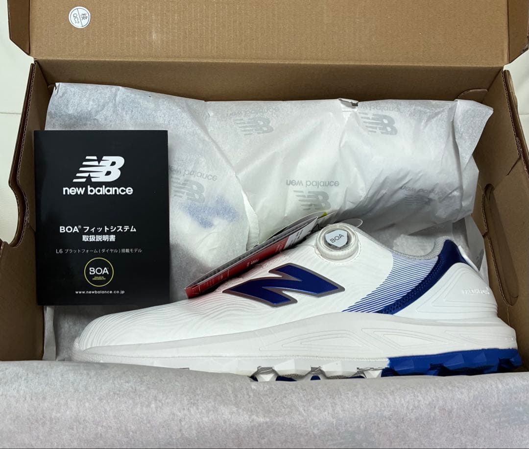 New BalanceゴルフシューズBOAフィットシステム2026年モデル