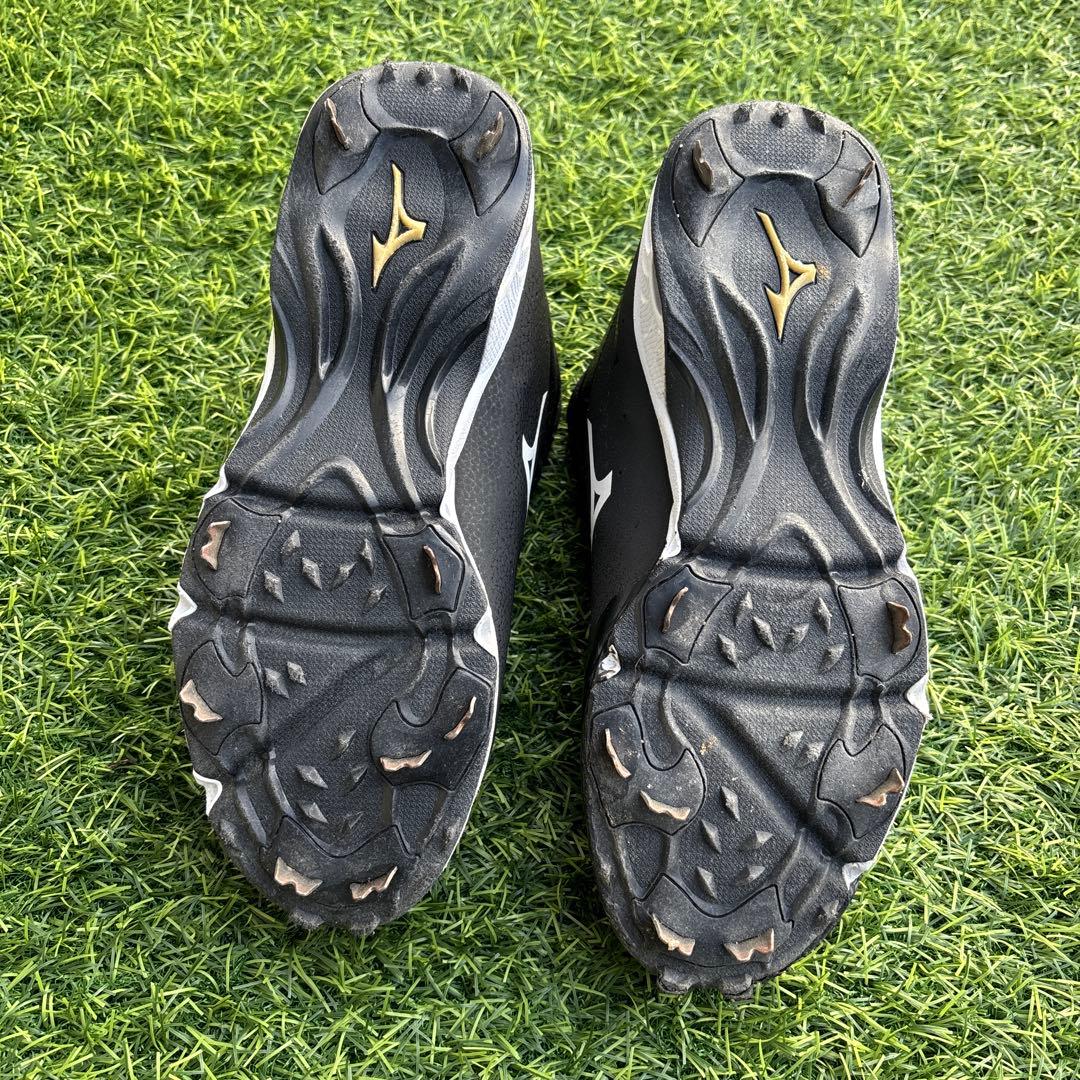 Mizuno Pro スパイク 黒/白