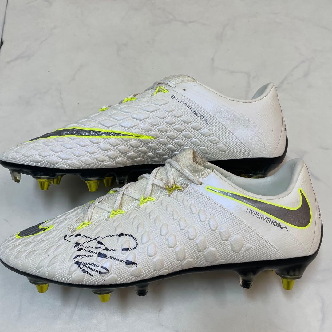 Nike Hypervenom サッカーシューズ ホワイト/イエロー