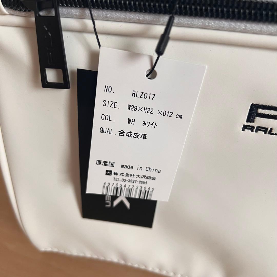 【新品、未使用】RLX Ralph Lauren ネイビー ゴルフトートバッグ
