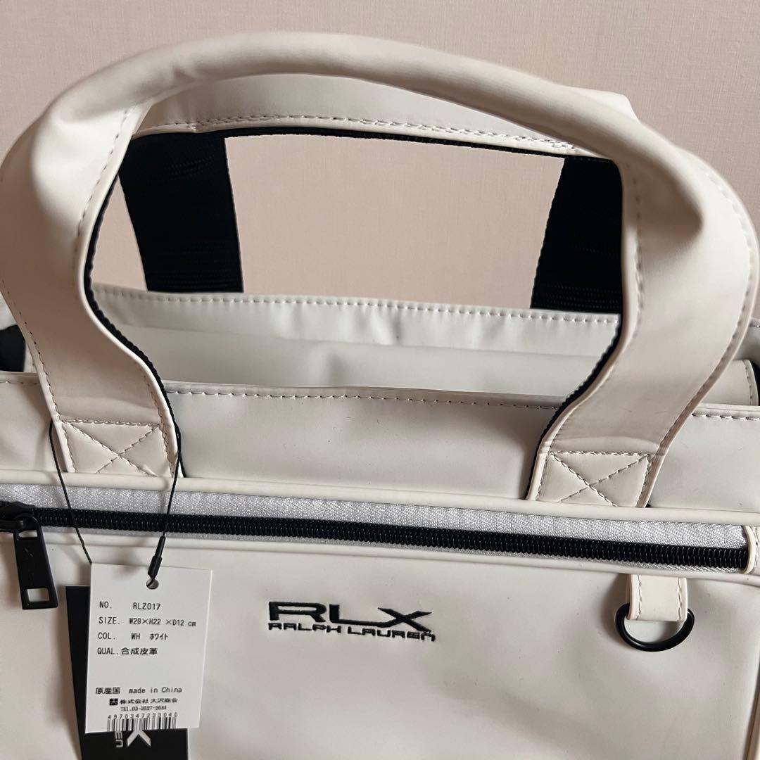 【新品、未使用】RLX Ralph Lauren ネイビー ゴルフトートバッグ