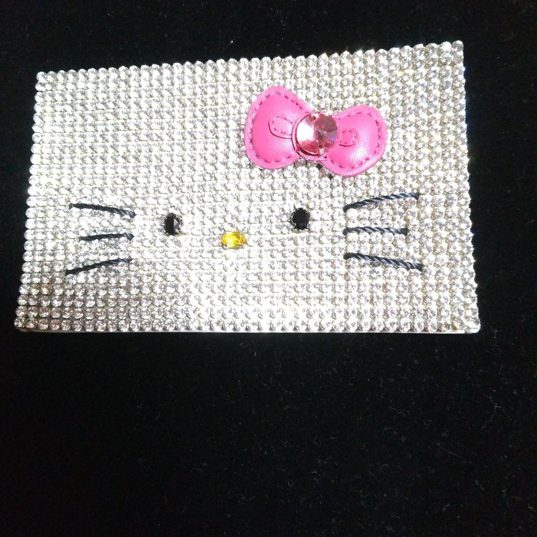 【美品】Swarovski✨ コラボハローキティ✨ カードケース名刺入れ