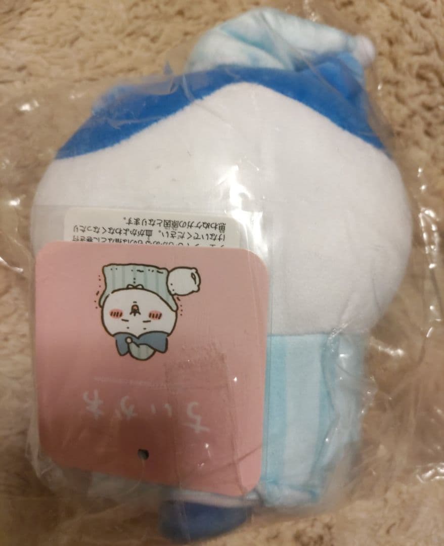 ちいかわ＆ハチワレ ぽてたま パジャマ ぬいぐるみ 2体セット