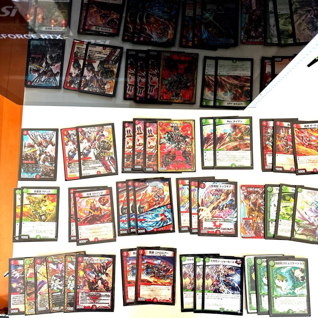 【引退品】デュエルマスターズ6デッキ&ノーマルカード3000枚