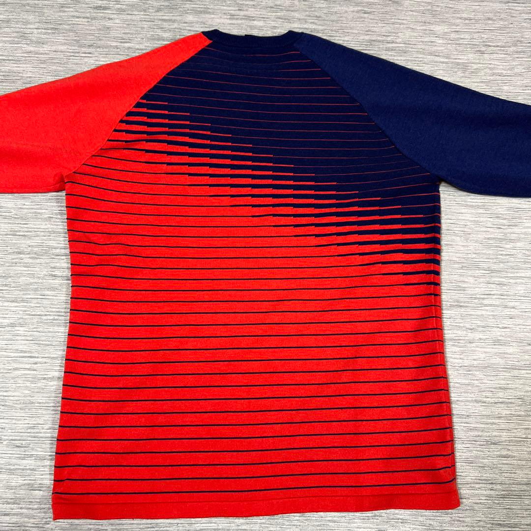 美品　DESCENTE GOLF デサントゴルフ　ライジングデザインセーター