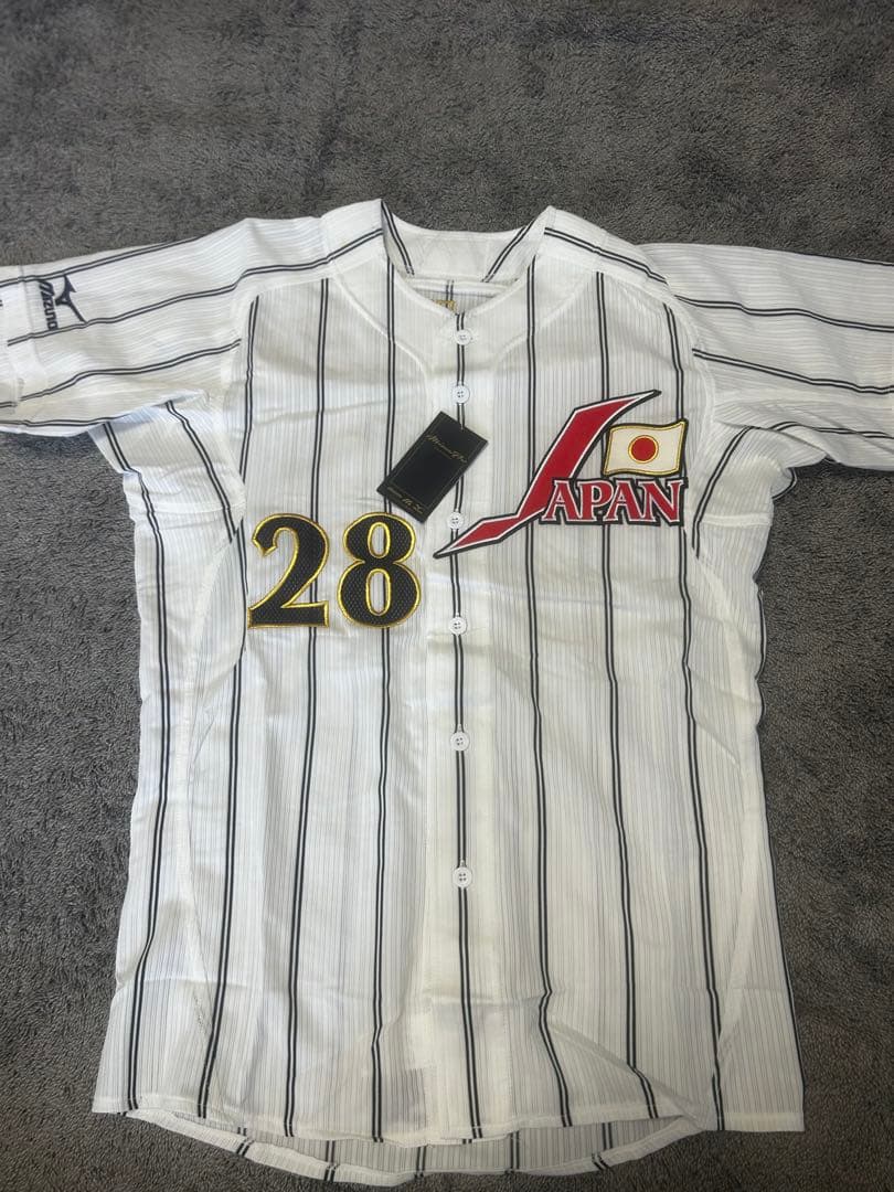 た*で様 藤川球児 侍ジャパン ユニフォーム 28番 L 新品