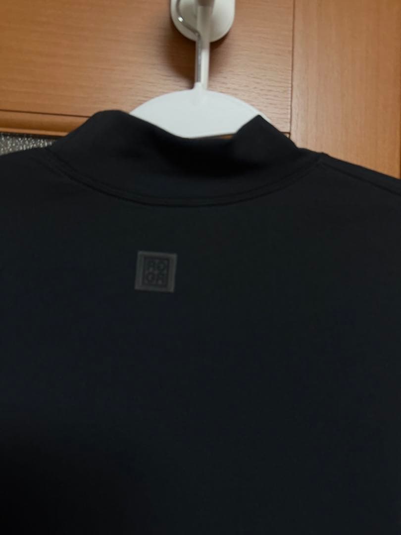 ラフロッグ　rufflog 長袖　ゴルフシャツ　ブラック　XL