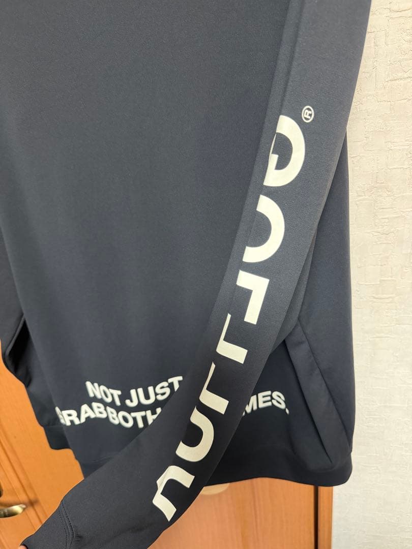ラフロッグ　rufflog 長袖　ゴルフシャツ　ブラック　XL