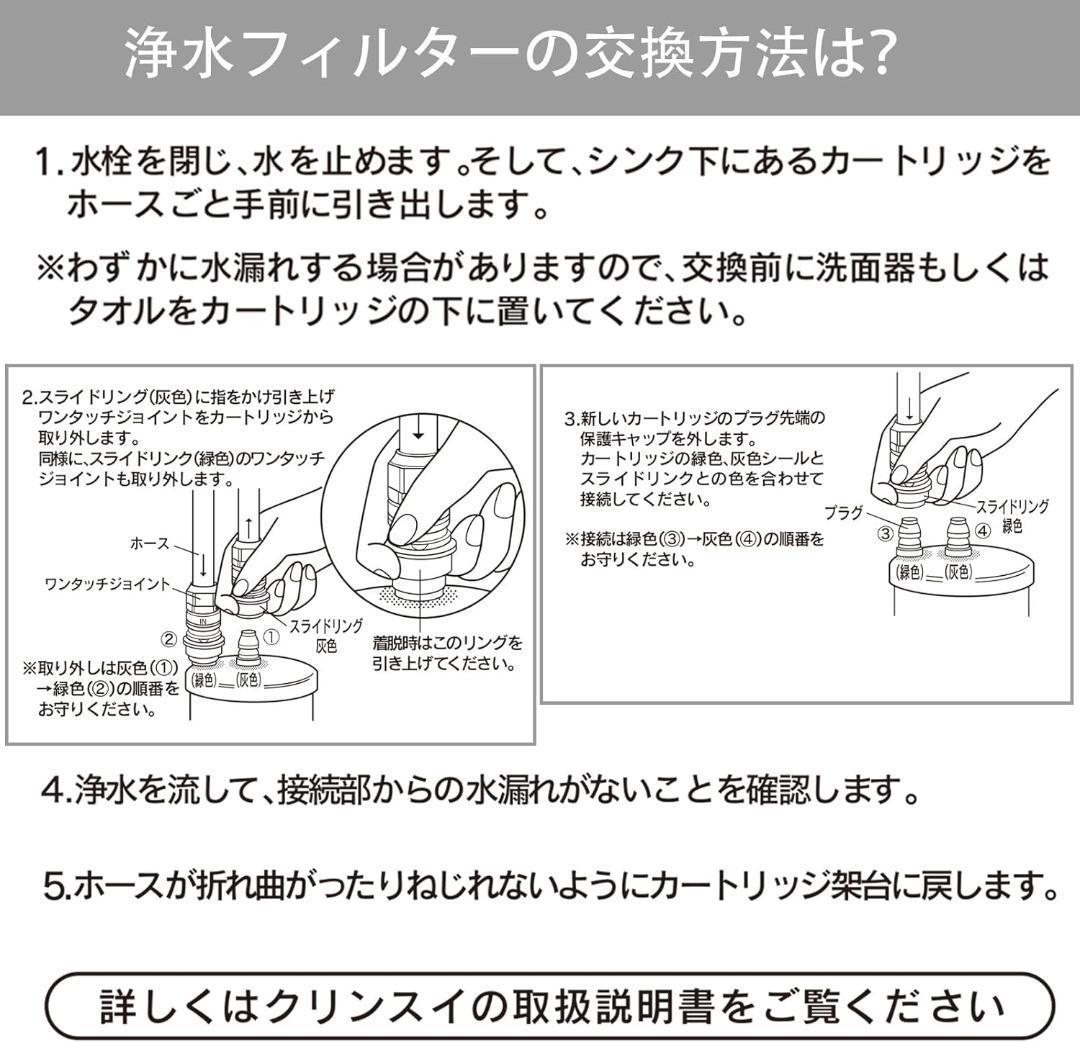 UZC2000 交換用浄水カートリッジ 13物質除去【BUC12001先行製品】