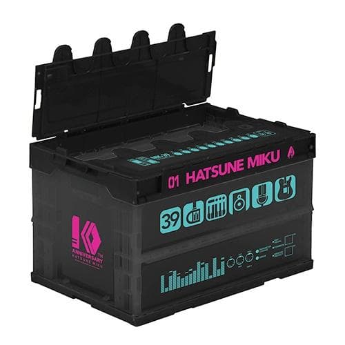 初音ミク 10周年記念 折りたたみコンテナ ☆ 新品