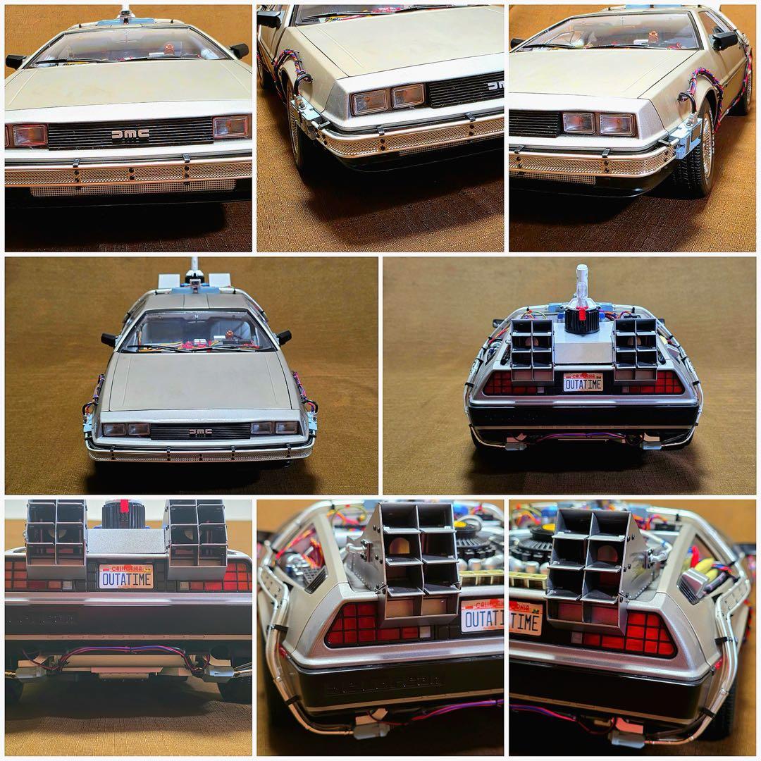 1/8 BACK TO THE FUTURE デロリアン DeAGOSTINI