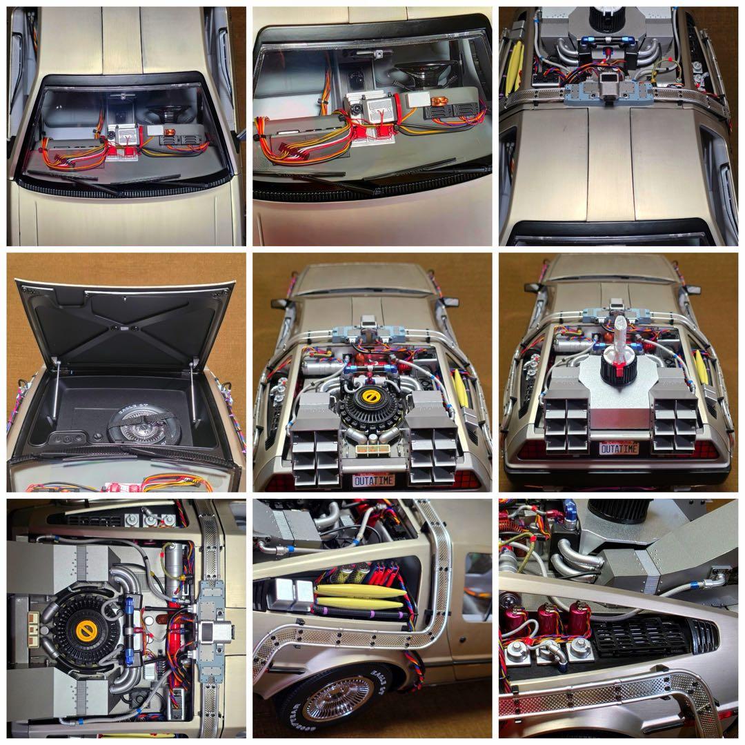 1/8 BACK TO THE FUTURE デロリアン DeAGOSTINI