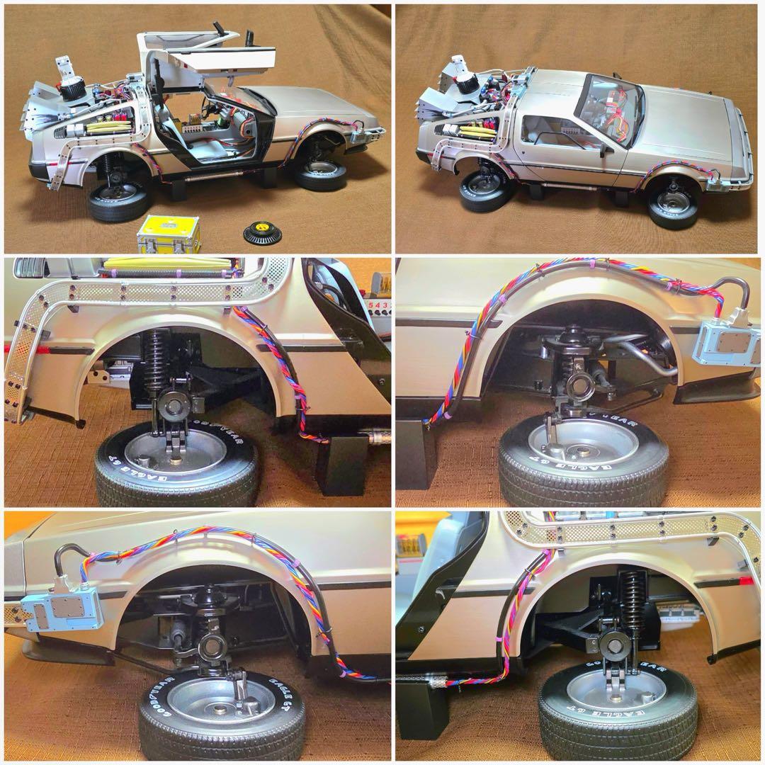 1/8 BACK TO THE FUTURE デロリアン DeAGOSTINI
