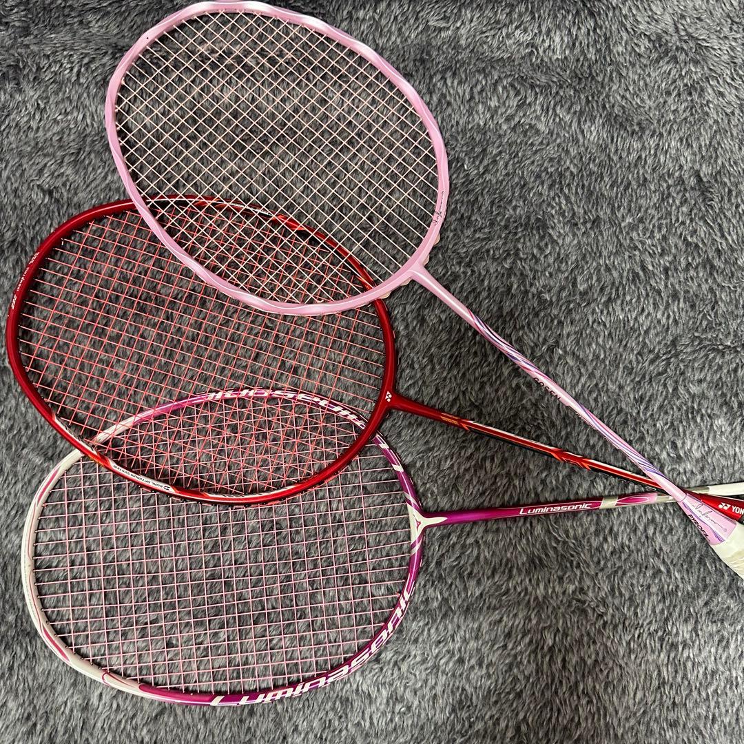 バドミントンラケット 3本セット インフェルノ