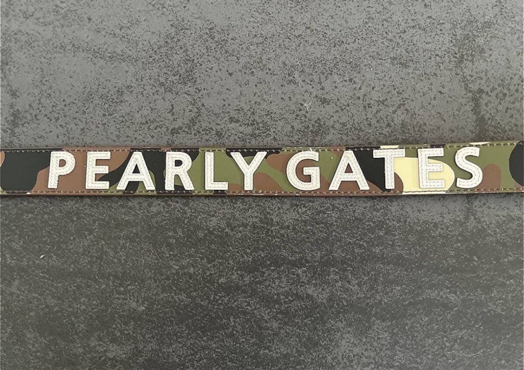 PEARLY GATES カモ柄ベルト おまけ付き