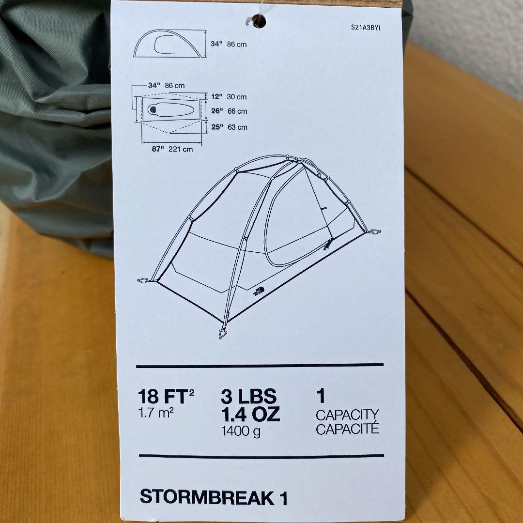 ザ・ノースフェイス ストームブレーク1 STORMBREAK1 テント【新品】