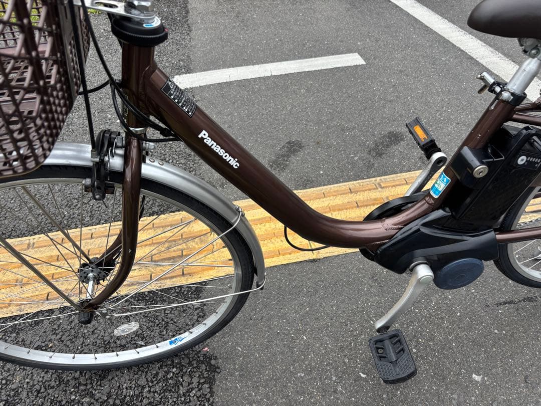 004中古 Panasonic電動アシスト自転車　12Ah 大阪
