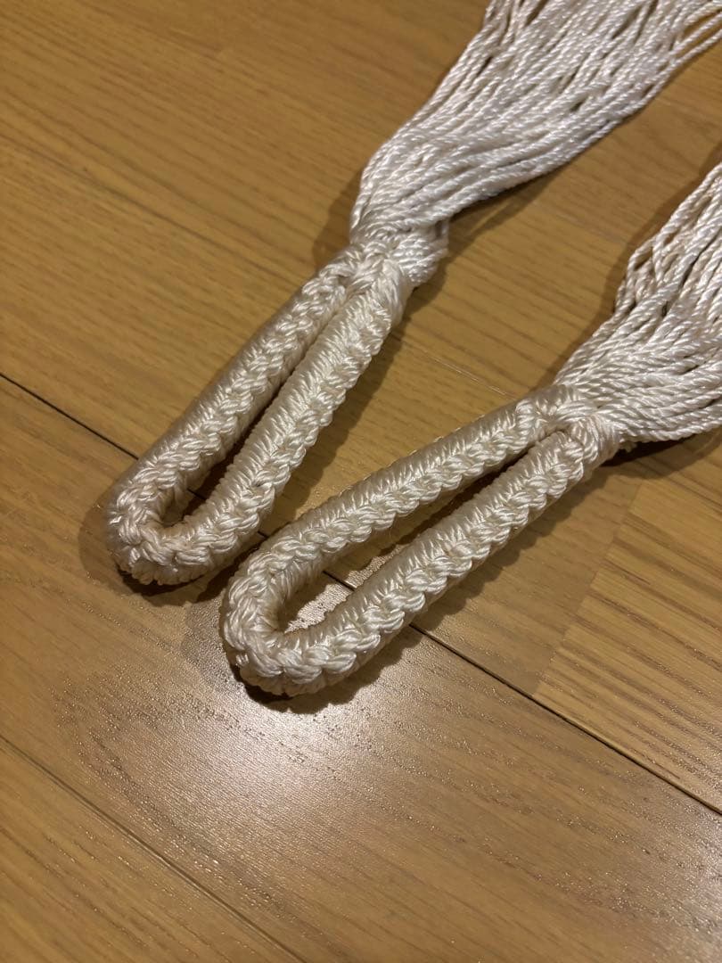 【未使用】モノトーン ハンモック 網 ネット 白黒