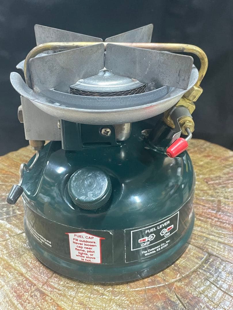 【中古動作確認済】Coleman 508 シングルバーナーコンロ＋【ケース付】