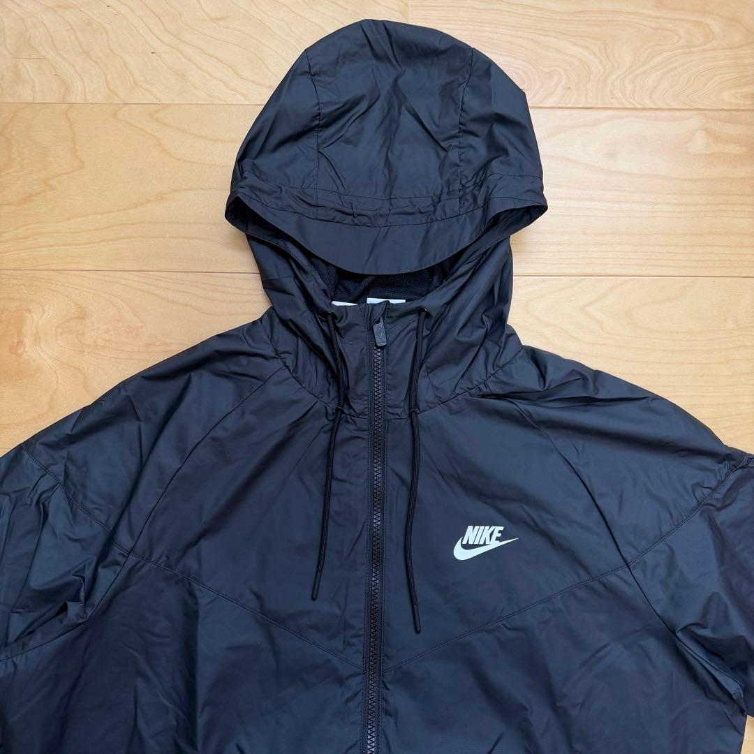 NIKEナイキ　ウィンドブレーカー　ウィンドランナージャケット　黒　XL 新品