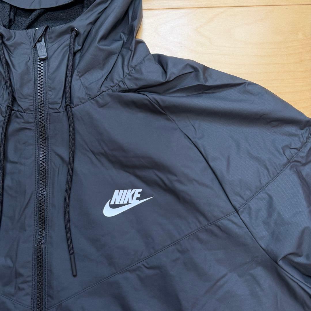 NIKEナイキ　ウィンドブレーカー　ウィンドランナージャケット　黒　XL 新品
