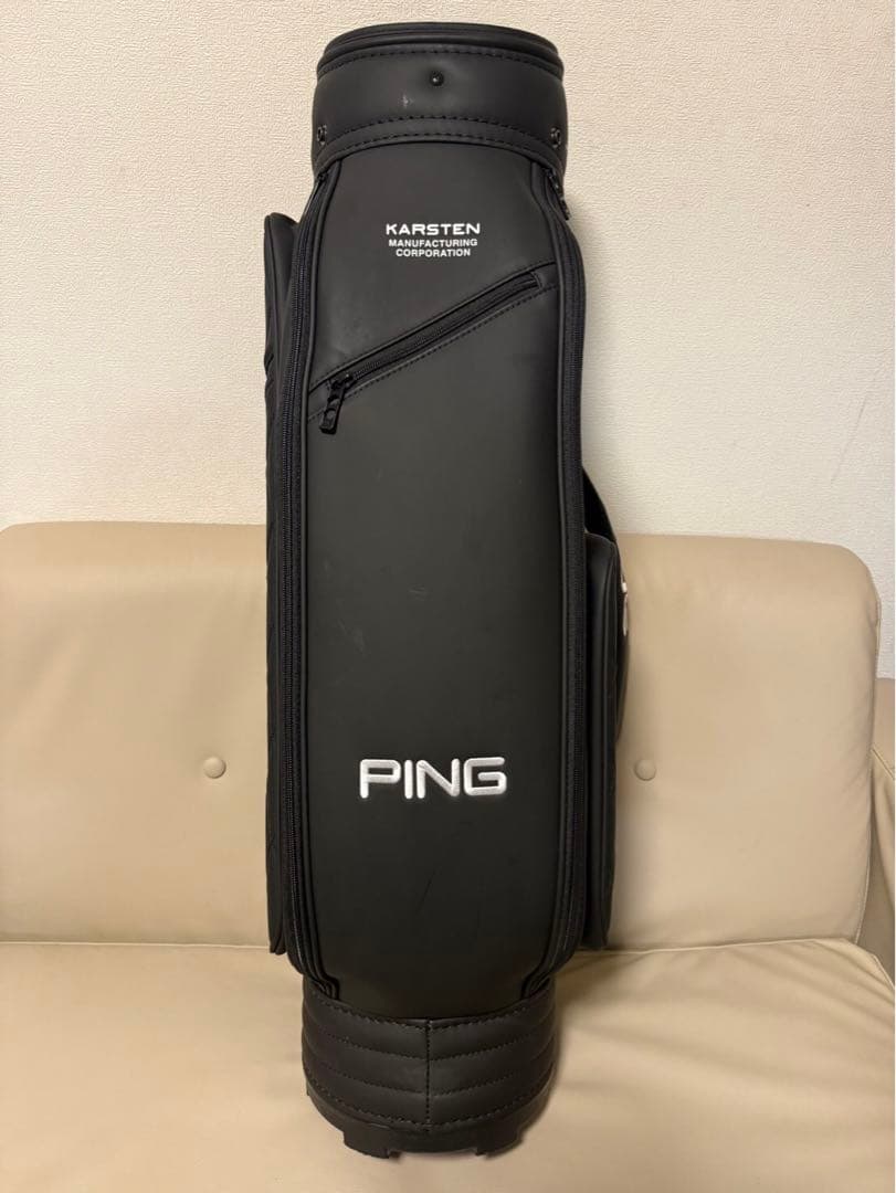 【送料込み】美品PING PU クラシック ゴルフバッグ　メンズ　レディース　黒