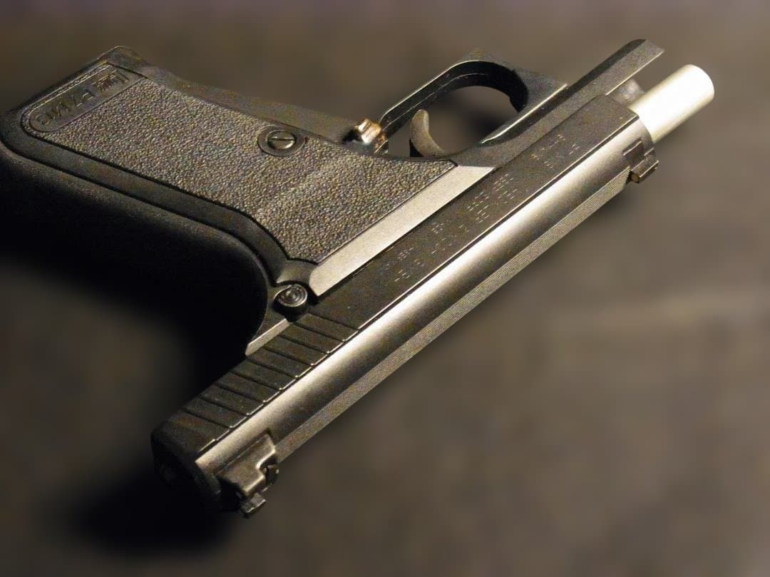 珍品　MGC H＆K P7 M13 ガスブローバック プラノケース付き