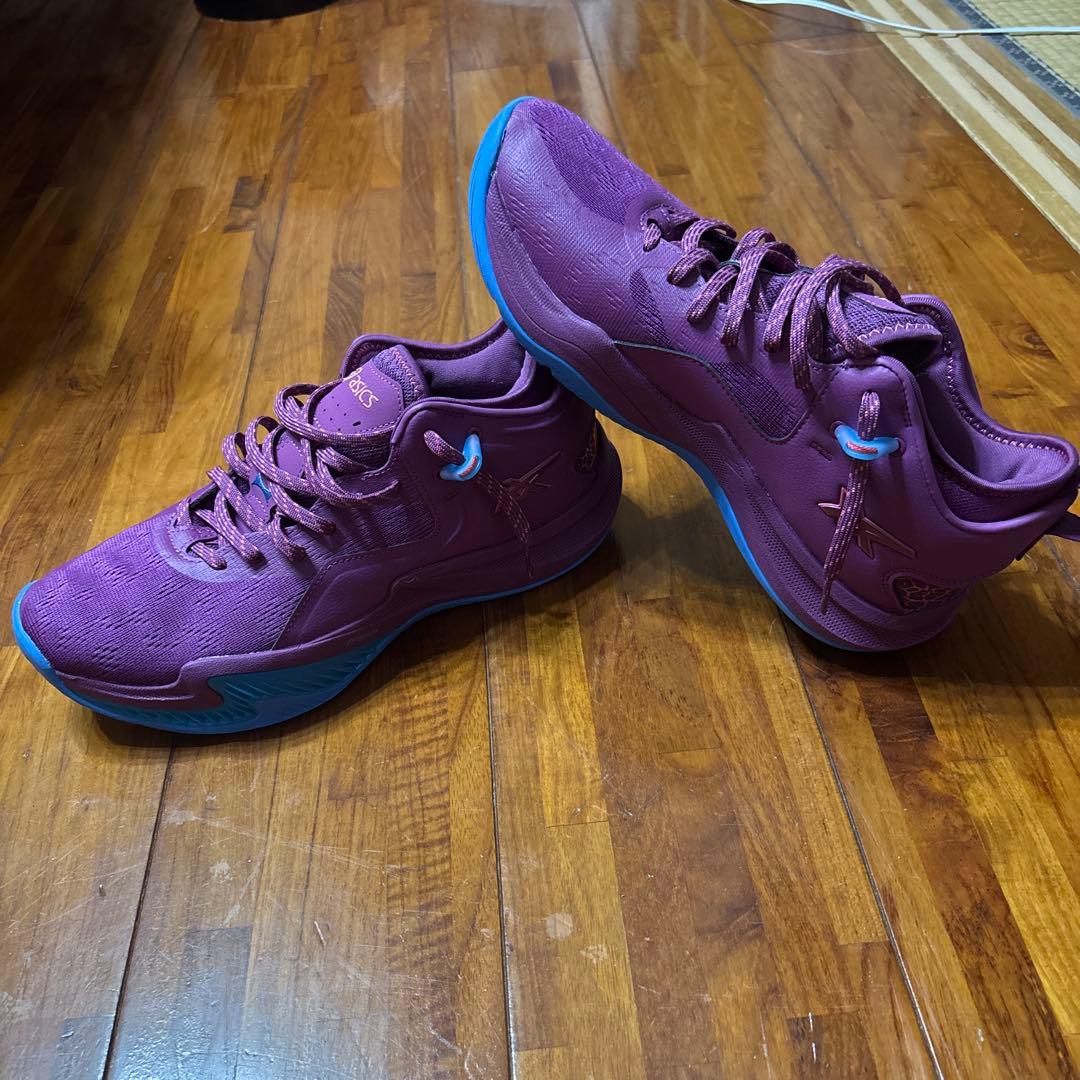 Asics バスケットボールシューズ パープル