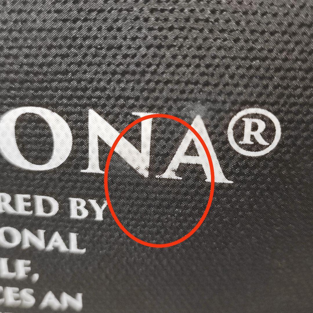 MARK&LONA トートバッグ カートバッグ スカル 総柄 黒×白